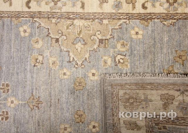 ковер ручной работы Шелковый Афганский ковер ручной работы Сhoubi (Чуби) 3.57x0.81 — фото 3