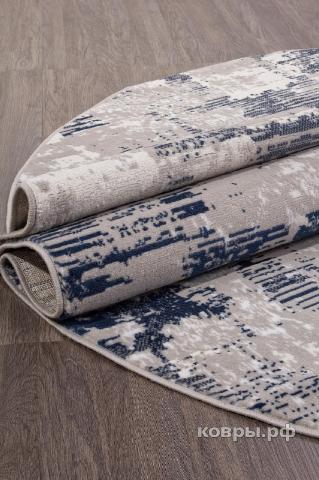 ковер MERINOS RICHI 8673 GRAY-BLUE Овал — фото 4