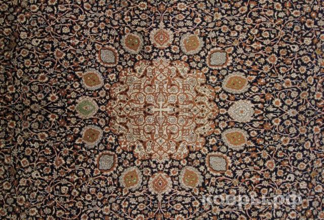 ковер ручной работы Шелковый Индийский ковер ручной работы Kashmir (Кашмир) 2.11x3.05 — фото 2