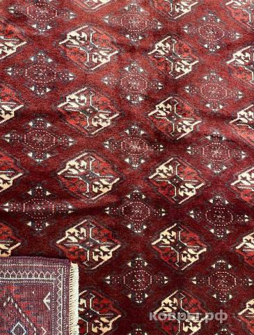 ковер ручной работы Шерстяной Иранский ковер ручной работы Ahal Teke (Ахал Теке) 3.38x2.42 — фото 5