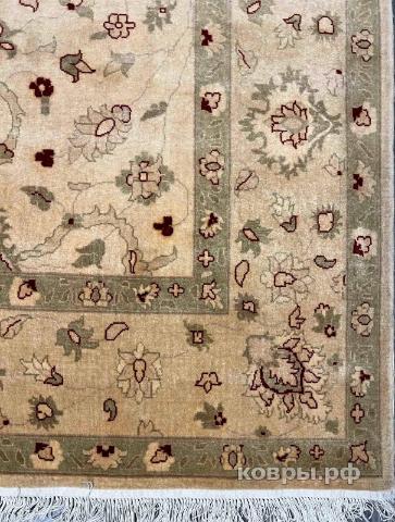 ковер ручной работы Афганский ковер ручной работы из шелка и шерсти Сhoubi (Чуби бельджик) 3.1x2.45 — фото 4