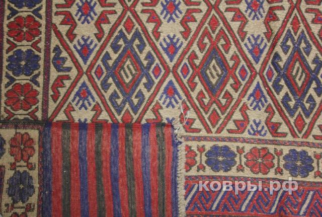 ковер ручной работы Шерстяной Афганский ковер ручной работы Kilim (Килим) 2.75x1.92 — фото 2