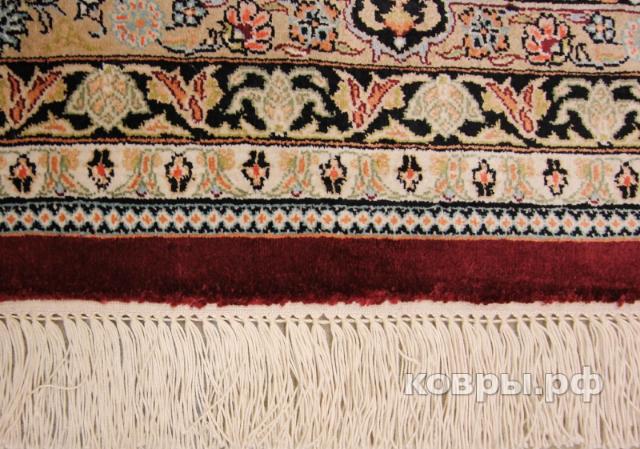 ковер ручной работы Шелковый Китайский ковер ручной работы Hereke (Хереке) 2.53x2.05 — фото 6