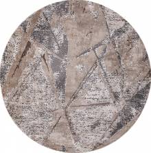 Ковер ARMINA 04022C GREY / BROWN Круг