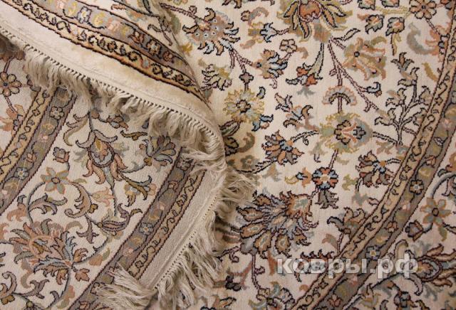 ковер ручной работы Шелковый Индийский ковер ручной работы Kashmir (Кашмир) 2.47x2.35 — фото 4