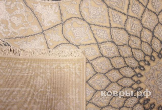 ковер ручной работы Индийский ковер ручной работы из шелка и шерсти 1.52x0.75 — фото 3