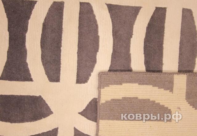 ковер ручной работы Индийский ковер ручной работы из шелка и шерсти 3x2.06 — фото 2