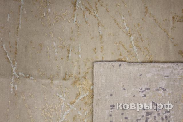 ковер ручной работы Индийский ковер ручной работы из шелка и шерсти 4.37x3.1 — фото 4