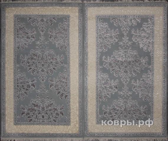 ковер ручной работы Индийский ковер ручной работы из шелка и шерсти 1.58x0.97 — фото 2