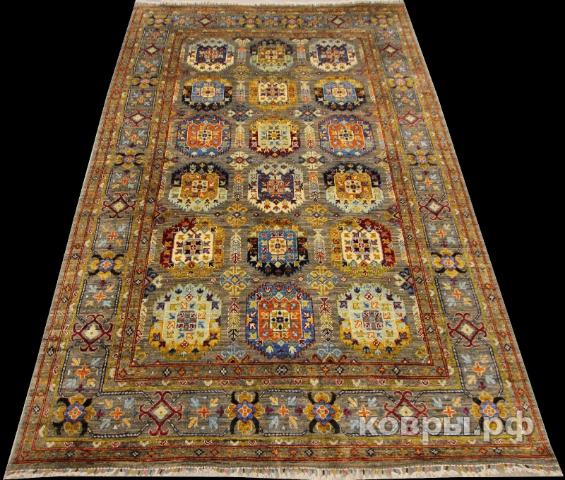 ковер ручной работы Шелковый Афганский ковер ручной работы Sultani (Султани) 2.93x1.99 — фото 2