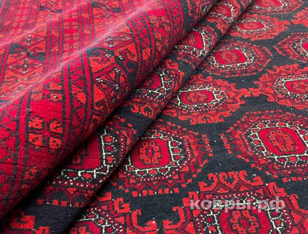 ковер ручной работы Афганский ковер ручной работы из шелка и шерсти Kundus (Кундус) 3.65x2.5 — фото 2