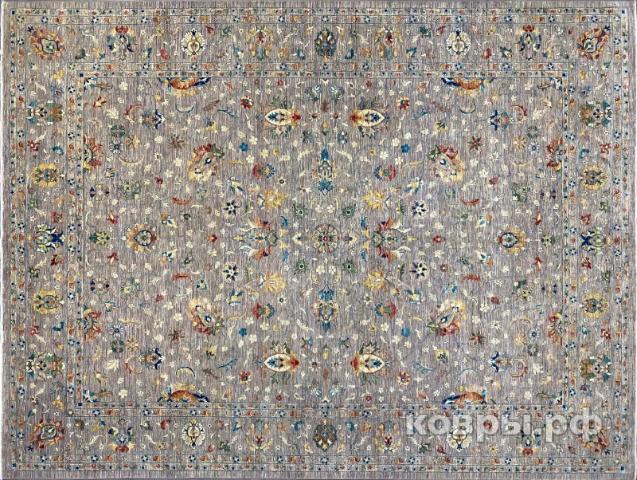 ковер ручной работы Шелковый Афганский ковер ручной работы Waziri (Вазири солтани) 3.65x2.75