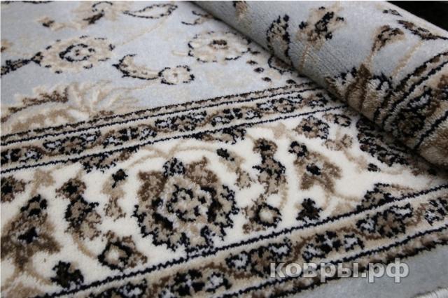 ковер Merinos Valencia Deluxe d251 l.blue-brown — фото 8