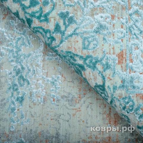 ковер Milat Art Deco 3041B CREAM / JADE_TURQUOISE — фото 5