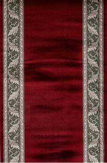 Бордовая ковровая дорожка COLIZEY d040 RED-GREEN, 1.0 м Бордовая ковровая дорожка COLIZEY d040 RED-GREEN, 1.0 м