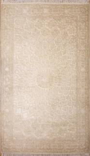 Индийский ковер ручной работы из шелка и шерсти Rajkumar (Ражкумар  Гомбад) 1.55x0.93