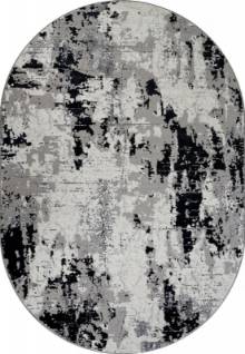 Ковер MERINOS PALERMO F285 DARK GRAY Овал