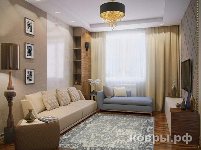 ковер Ковер MERINOS CUBA F268 BLUE — фото 3