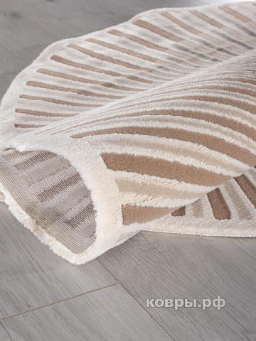 ковер Ковер KARMEN HALI SAFIR 00837A BROWN / BROWN Круг — фото 4