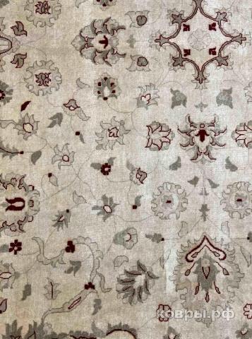 ковер ручной работы Афганский ковер ручной работы из шелка и шерсти Сhoubi (Чуби бельджик) 3.1x2.45 — фото 5