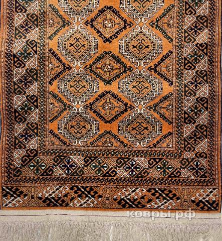 ковер ручной работы Шерстяной Афганский ковер ручной работы Keschebe (Кежебе) 3.17x0.81 — фото 2