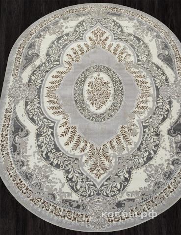 ковер Ковер MERINOS PALERMO F290 GRAY-GREEN Овал — фото 2