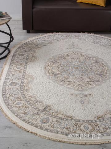 ковер Ковер DURKAR MELODY 35987Z CREAM / CREAM Овал — фото 5