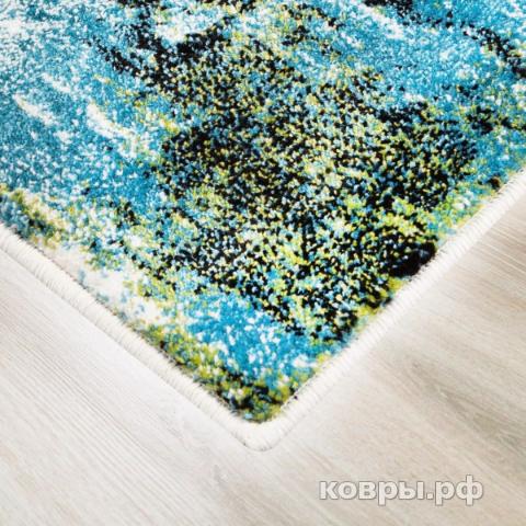 ковер MERINOS BRIGHT L016 CREAM-BLUE — фото 2