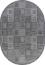 ковер Ковер MERINOS KAIR S138 DARK GRAY Овал