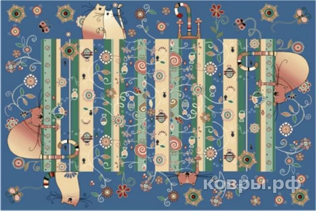 ковер Люберецкие ковры Радуга 40480 02