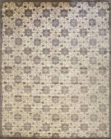 Китайский ковер ручной работы из шелка и шерсти 4.57x3.66