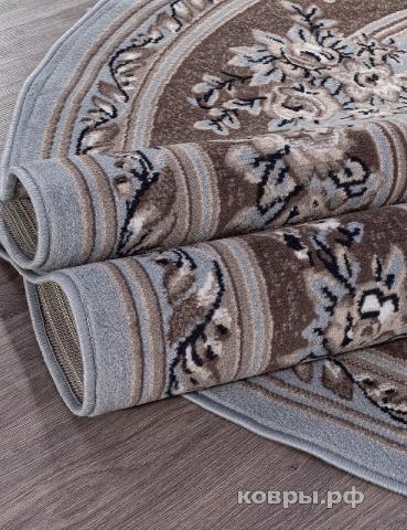 ковер MERINOS SIERRA 5444 BLUE-BROWN 2 Овал — фото 3