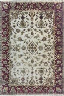 Индийский ковер ручной работы Жайпур Агра 3.04x4.33м