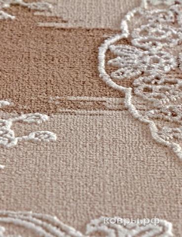 ковер KARMEN HALI ARMINA 03704A BROWN / BROWN Круг — фото 4