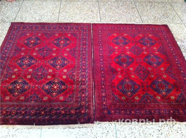 ковер ручной работы Афганский ковер ручной работы Белжик 1.04x1.46м — фото 2