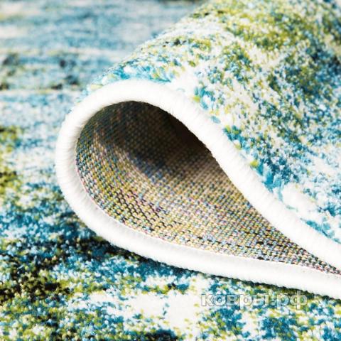 ковер MERINOS BRIGHT L016 CREAM-BLUE — фото 3