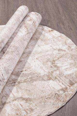 ковер KARMEN HALI ARMINA 04074A BROWN / BROWN Овал — фото 3