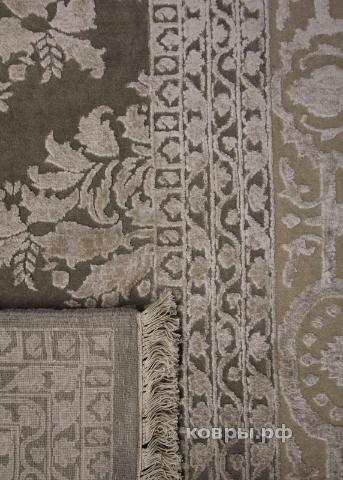 ковер ручной работы Индийский ковер ручной работы из шелка и шерсти Rajkumar (Ражкумар) 4.02x3.02 — фото 5