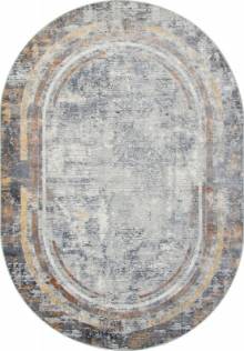 Ковер Ковер ZUMMA F258 ORANGE Овал