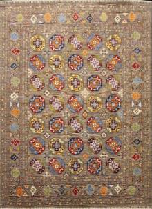 Шелковый Афганский ковер ручной работы Sultani (Султани) 2.89x2.51