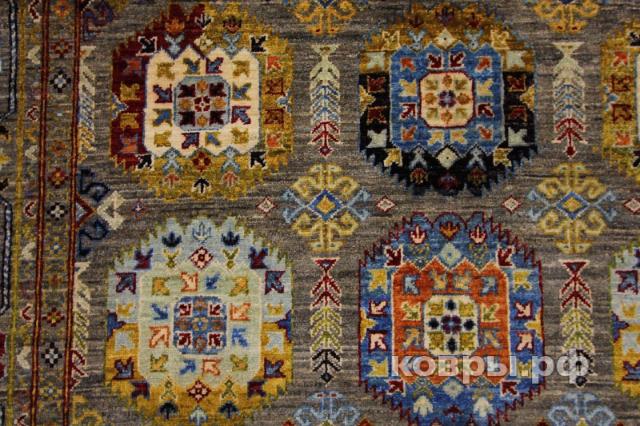 ковер ручной работы Шелковый Афганский ковер ручной работы Sultani (Султани) 2.93x1.99 — фото 4