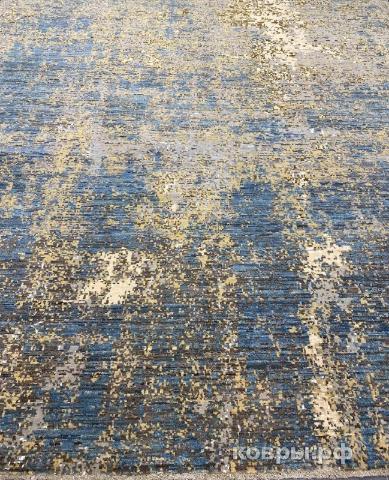 ковер ручной работы Шелковый Афганский ковер ручной работы Designer (Дизайнерский) 3.04x2.41 — фото 5