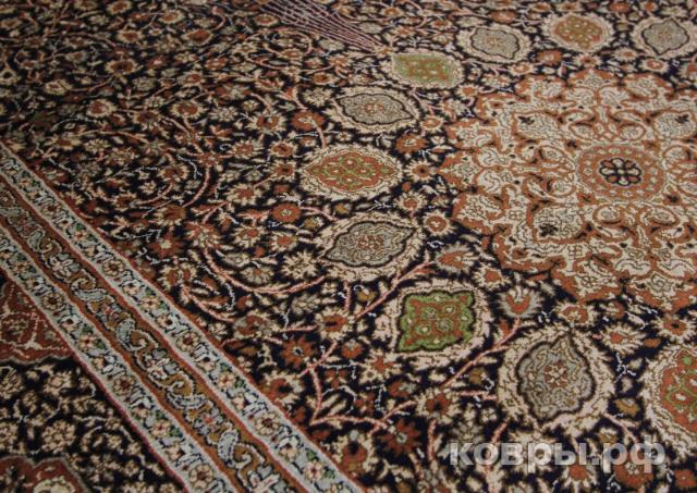 ковер ручной работы Шелковый Индийский ковер ручной работы Kashmir (Кашмир) 2.11x3.05 — фото 3