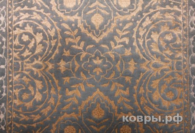 ковер ручной работы Индийский ковер ручной работы из шелка и шерсти Rajkumar (Ражкумар) 1.47x0.92 — фото 3