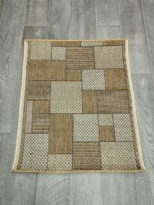 Коврик №218-бежевый,размер 0,8 на 0,9 метра