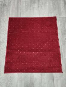 Коврик №388-красный,размер 1 на 1,1 метра