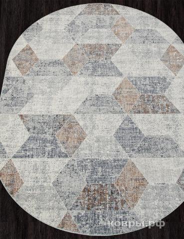 ковер Ковер MERINOS ZUMMA F257 ORANGE Овал — фото 2