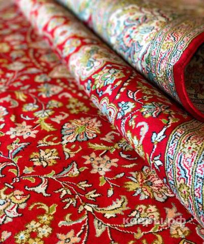 ковер ручной работы Шелковый Индийский ковер ручной работы Kashmir (Кашмир) 1.79x1.26 — фото 3