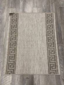 Коврик № 1237,серый,размер 1 на 1,27 метра