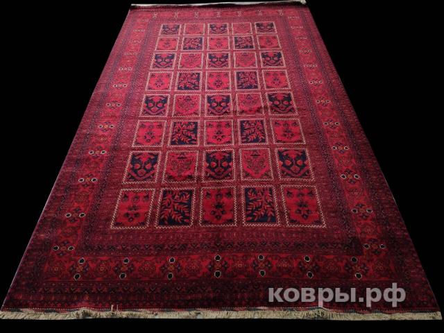 ковер ручной работы Шерстяной Афганский ковер ручной работы Beljik (Белджик) 3.4x1.98 — фото 2